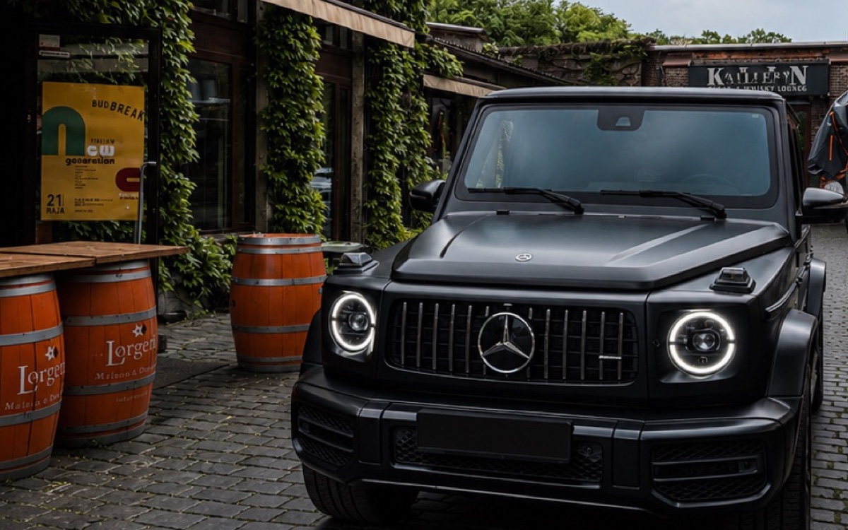 Mercedes G63 AMG rental Poland